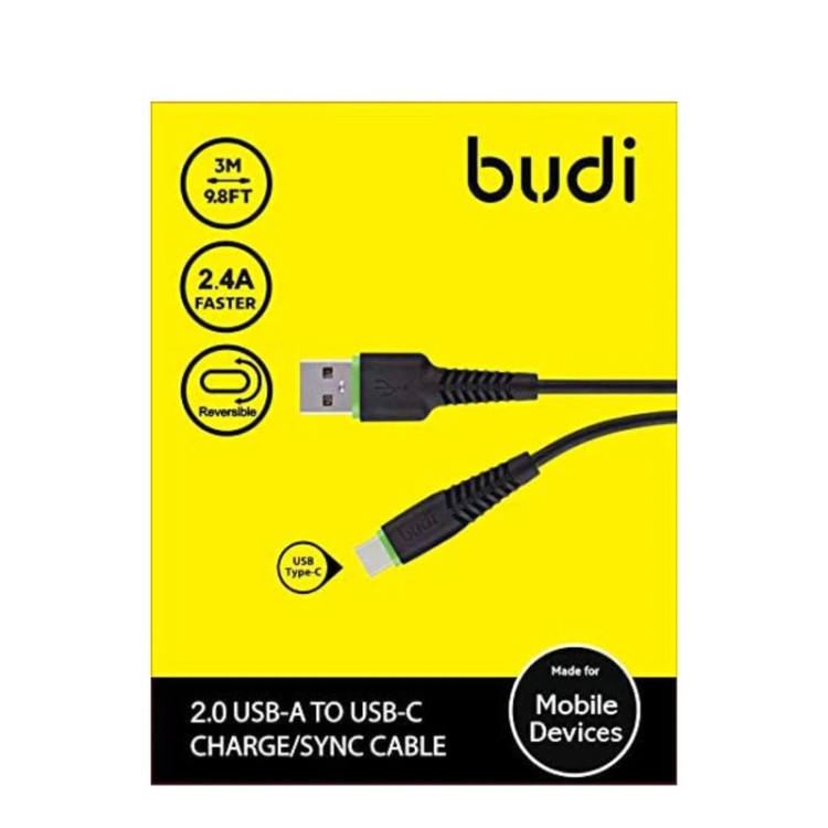 کابل تبدیل USB به لایتنینگ بودی مدل fAST3m طول 3 متر