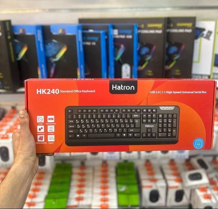 کیبورد هترون مدل HK240