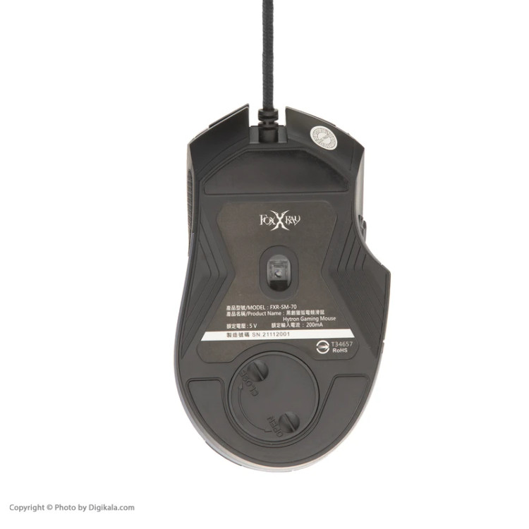 ماوس مخصوص بازی فاکس ری مدل FXR-SM-70