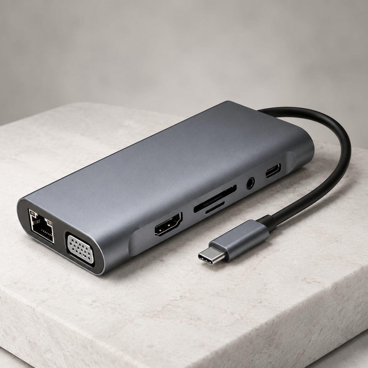 هاب 11 پورت USB-C پی نت مدل T-1101