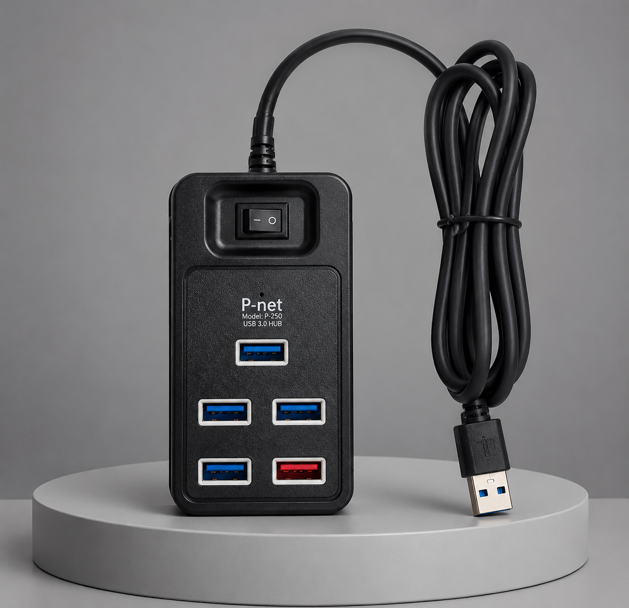 هاب 5 پورت USB 3.0 پی نت مدل P-250