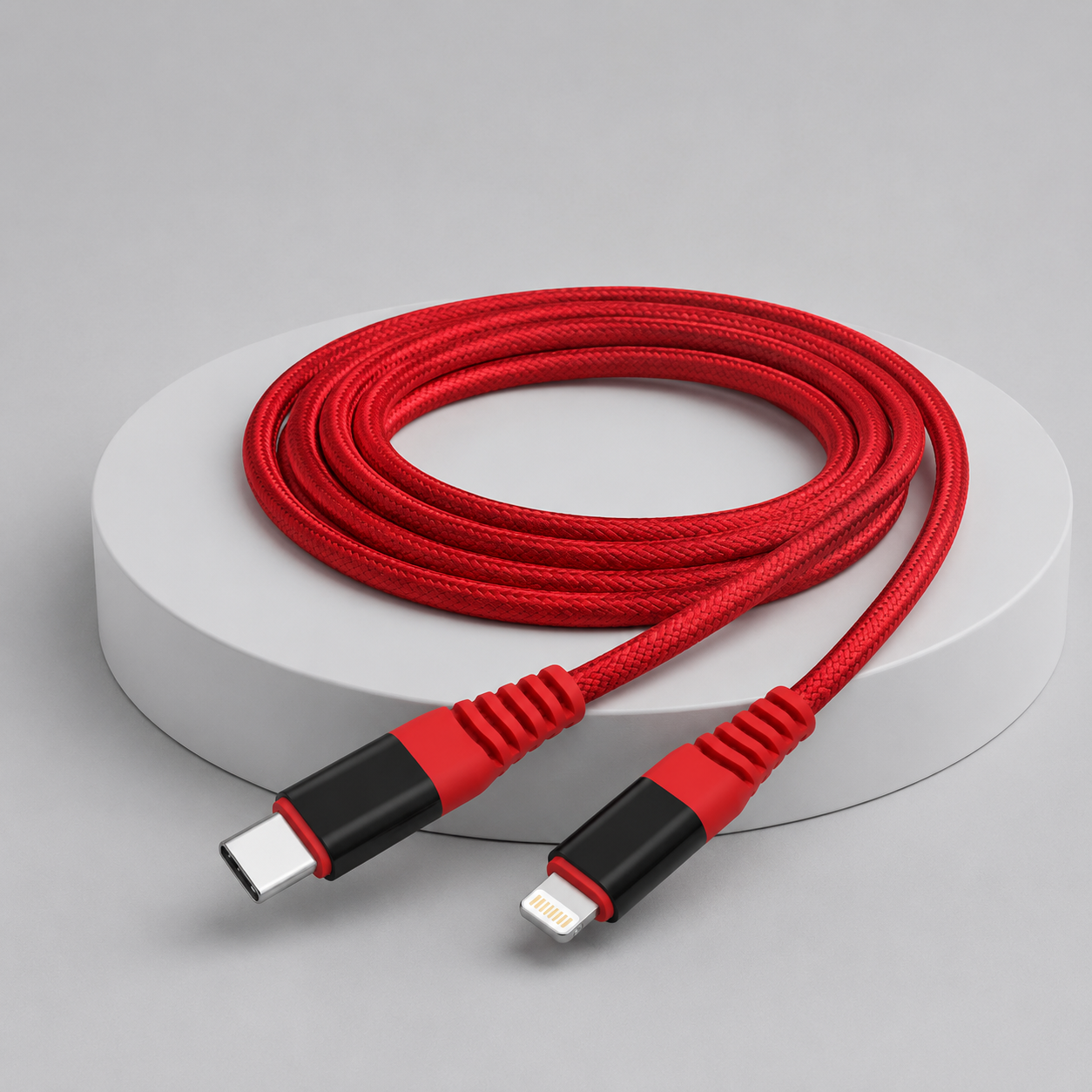 کابل تبدیل USB-C به لایتنینگ یونیتک مدل Y-C4048RD طول 1 متر