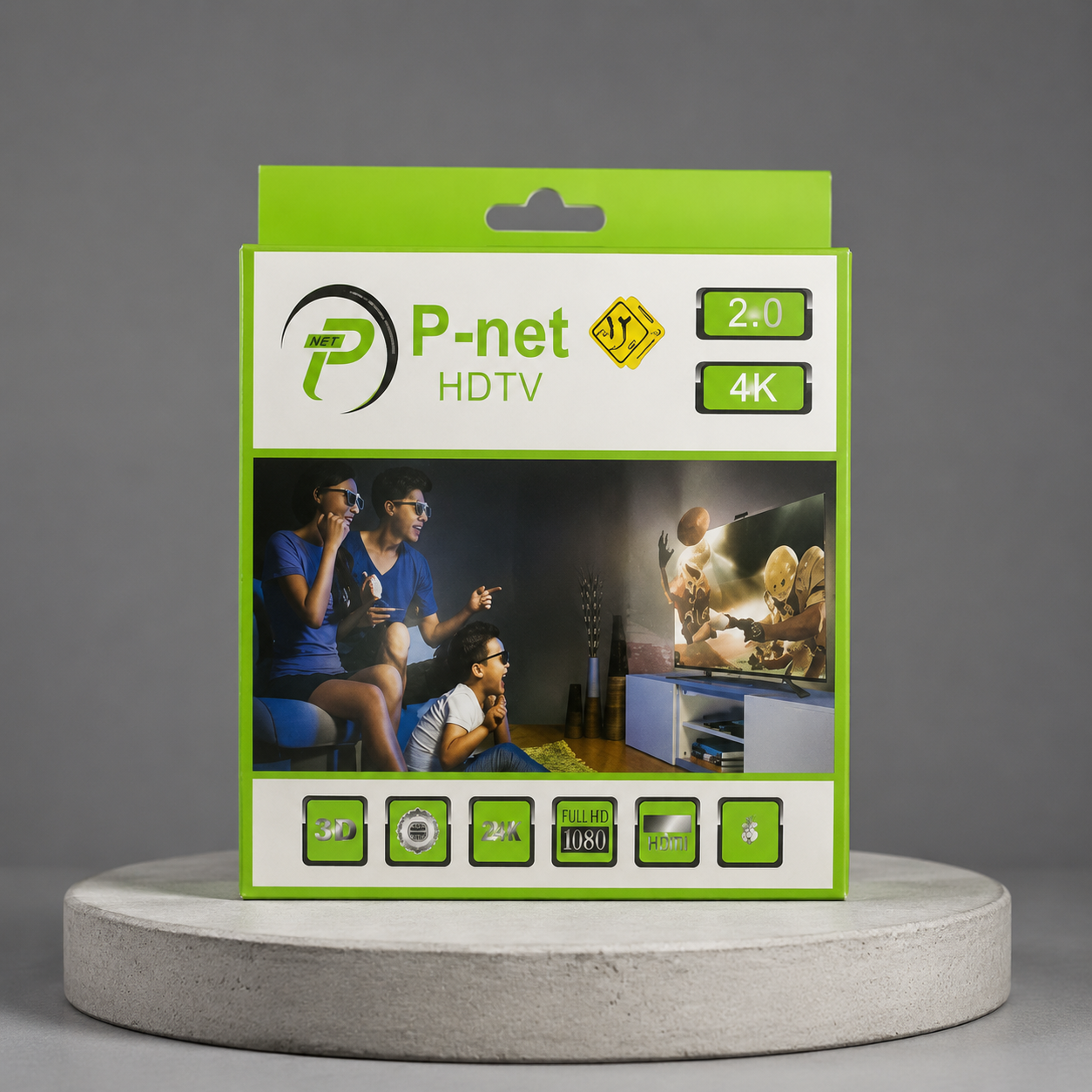 کابل HDMI پی نت مدل VER2-4K طول 1.5 متر