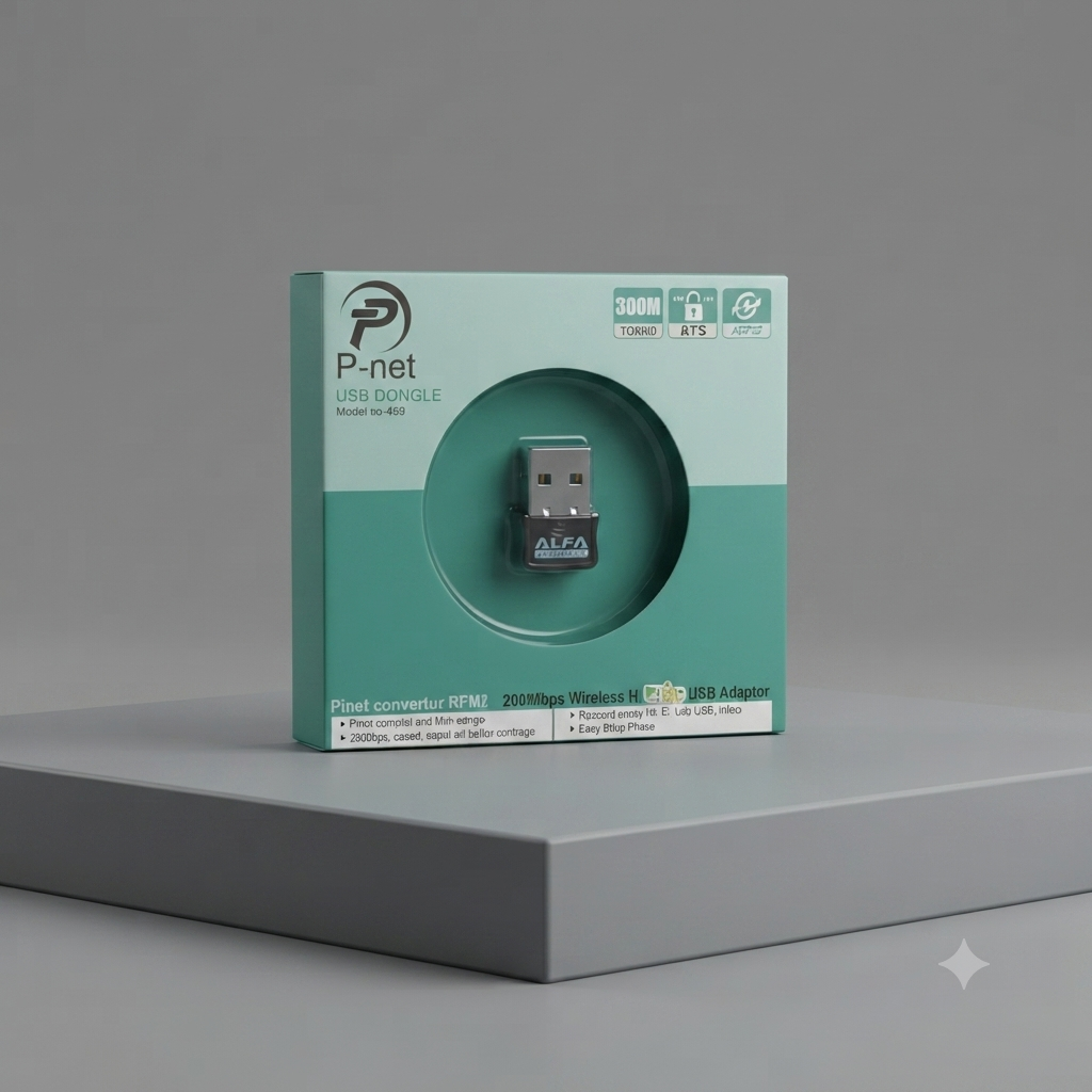 کارت شبکه USB بی سیم پی نت مدل co.500