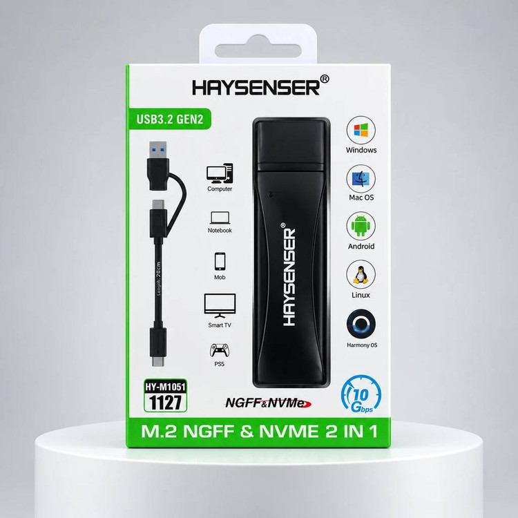 باکس هارد M.2 NVME+NGF هایسنسر مدل HY-M1051