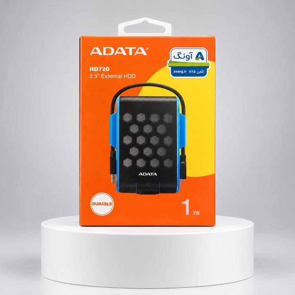 حافظه اچ دی دی اکسترنال ای دیتا مدل HD720 ظرفیت 1 ترابایت